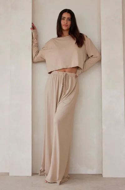 BUMPSUIT The Cloud Long Sleeve Crop Tee