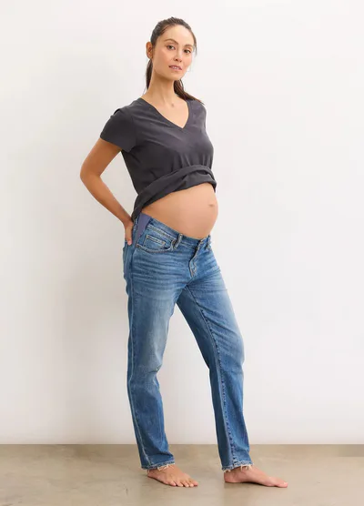 For The Creators The Boyfriend Maternity Jean