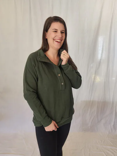 Close to the Heart Dome Crew - Emerald Green