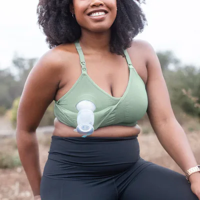 Kindred Bravely Sublime® Hands-Free Pumping & Nursing Sports Bra | Cactus