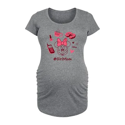 Kohl's Disney's Minnie Mouse Maternity Girl Mom Graphic Tee