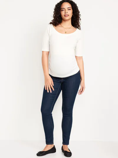 Old Navy Maternity Full-Panel Skinny Jeans