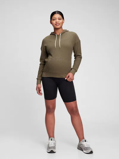 Gap Maternity Waffle Hoodie