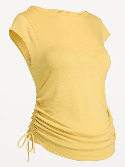 Old Navy Maternity Side-Cinch Jersey Top