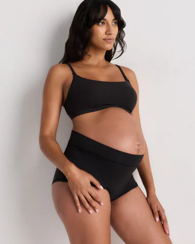 Quince Second Skin Nursing Scoop Bralette (2-pack)