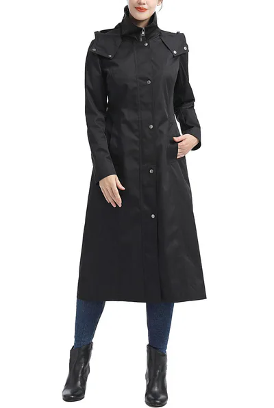 Kimi + Kai Kimi + Kai Women's "Brooke" Hooded Long Rain Coat