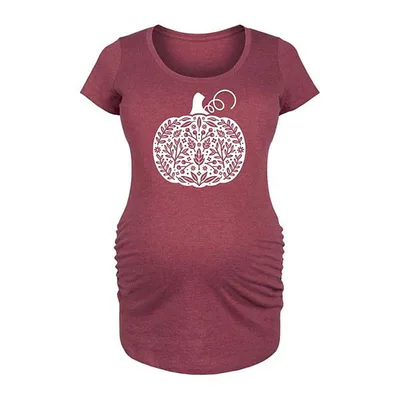 Kohl's Maternity Fall Pumpkin Graphic Tee