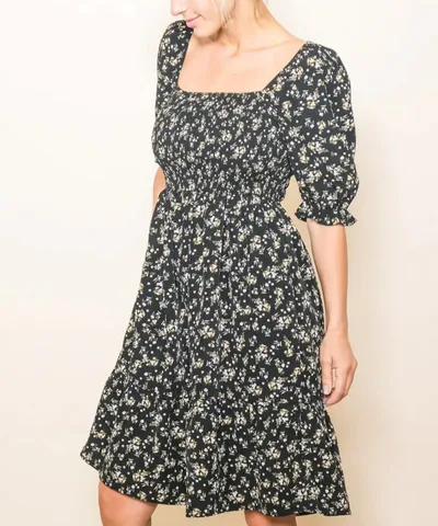 Bump City The Lorraine Floral Knee Length Dress