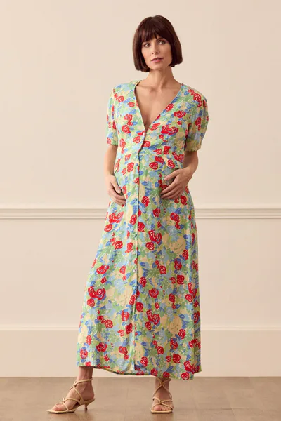 For The Creators Jackson floral-print midi dress