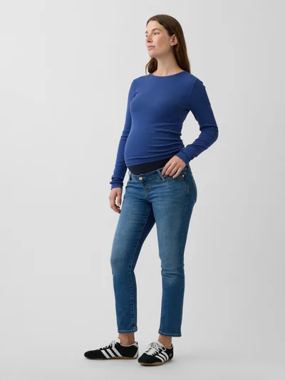 Gap Maternity Full Panel Slim Jeans