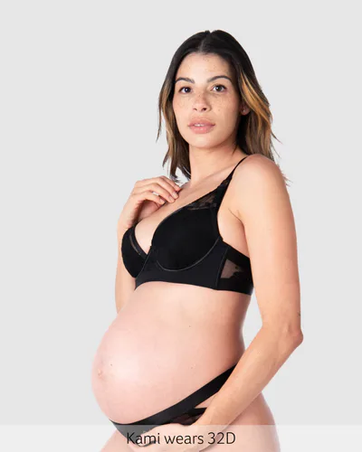 Hotmilk Lingerie Goddess Plunge Lace Nursing Bra