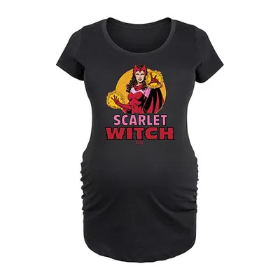 Kohl's Maternity Marvel Scarlet Witch Logo Graphic Tee