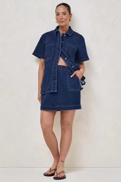 Bae the Label Daybreak Short Sleeve Shirt