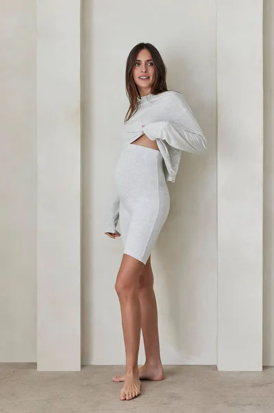 BUMPSUIT The Cotton Maternity Short